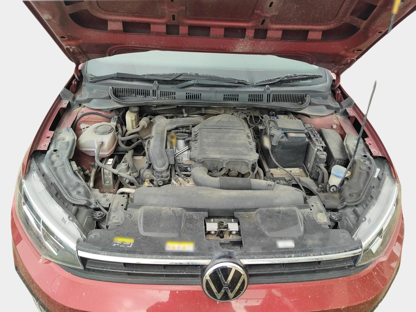 2023 Volkswagen VIRTUS HIGHLINE TSI 1.0 MT, Petrol, Manual, 61,062 km, exterior