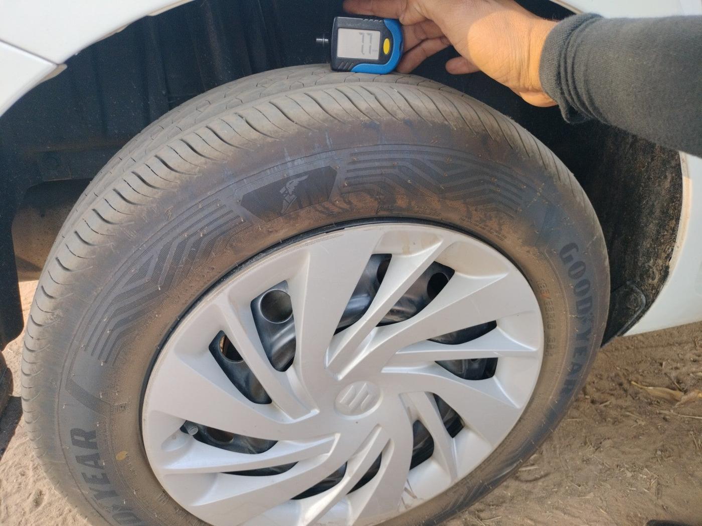 2023 Maruti Ertiga   VXI (O) CNG, Petrol, Manual, 34,612 km, tyre