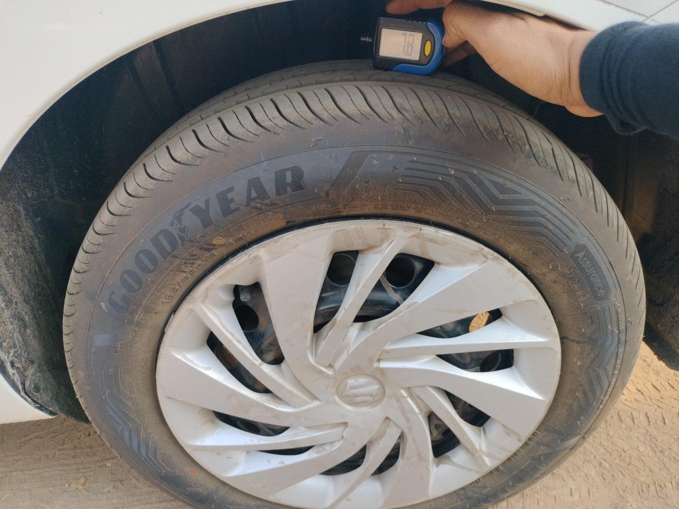 2023 Maruti Ertiga   VXI (O) CNG, Petrol, Manual, 34,612 km, tyre