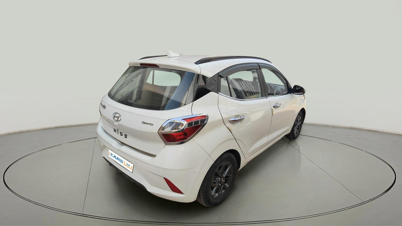 2021 Hyundai GRAND I10 NIOS SPORTZ 1.2 KAPPA VTVT CNG, Petrol, Manual, 35,464 km, exterior