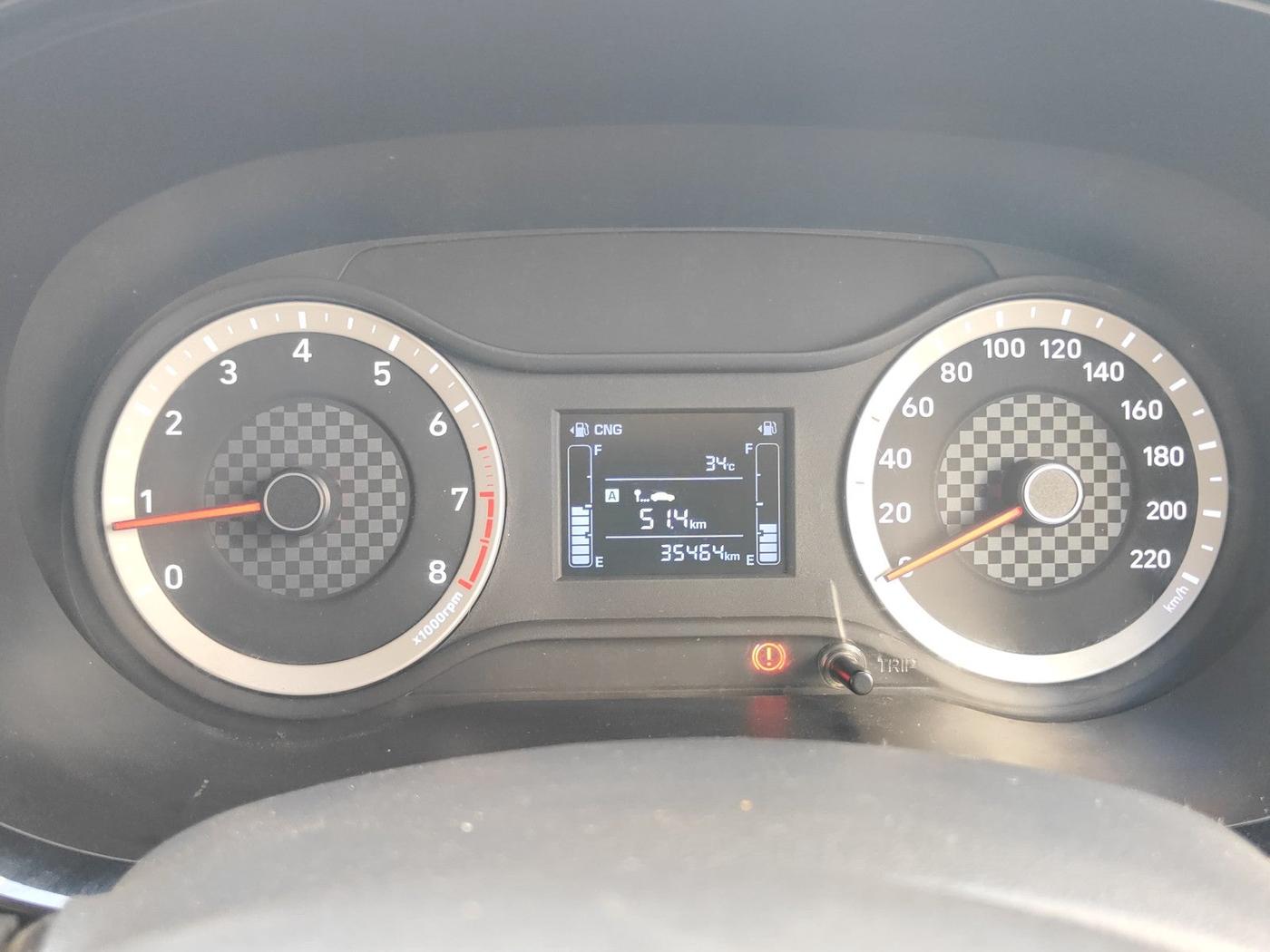 2021 Hyundai GRAND I10 NIOS SPORTZ 1.2 KAPPA VTVT CNG, Petrol, Manual, 35,464 km, interior