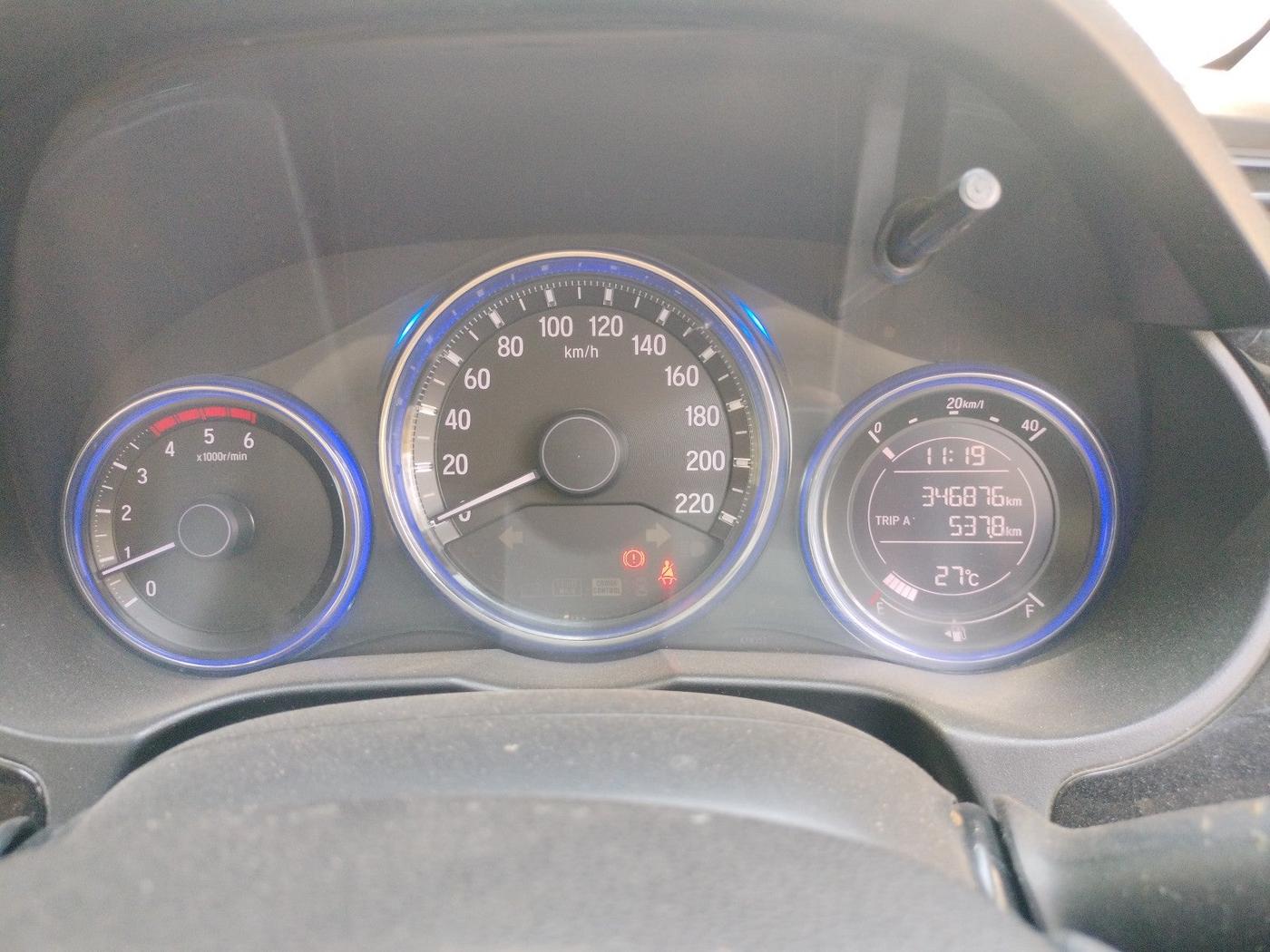 2015 Honda City 1.5L I-DTEC SV, Diesel, Manual, 3,46,876 km, interior