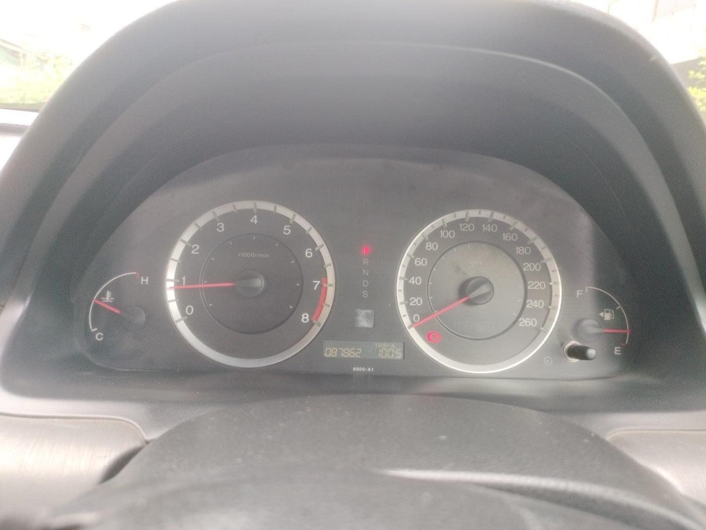 2008 Honda Accord 2.4L I-VTEC AT, Petrol, Automatic, 87,862 km, interior