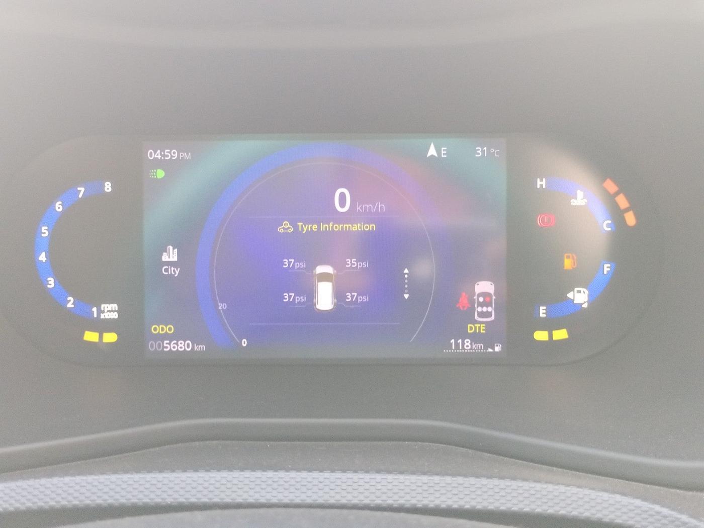 2024 Tata NEXON CREATIVE + 1.2 PETROL, Petrol, Manual, 5,680 km, interior