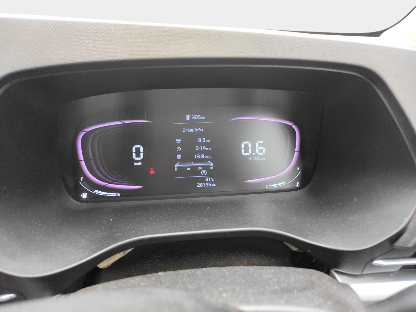 2023 KIA CARENS PRESTIGE 1.5 PETROL 7 STR, Petrol, Manual, 26,195 km, interior