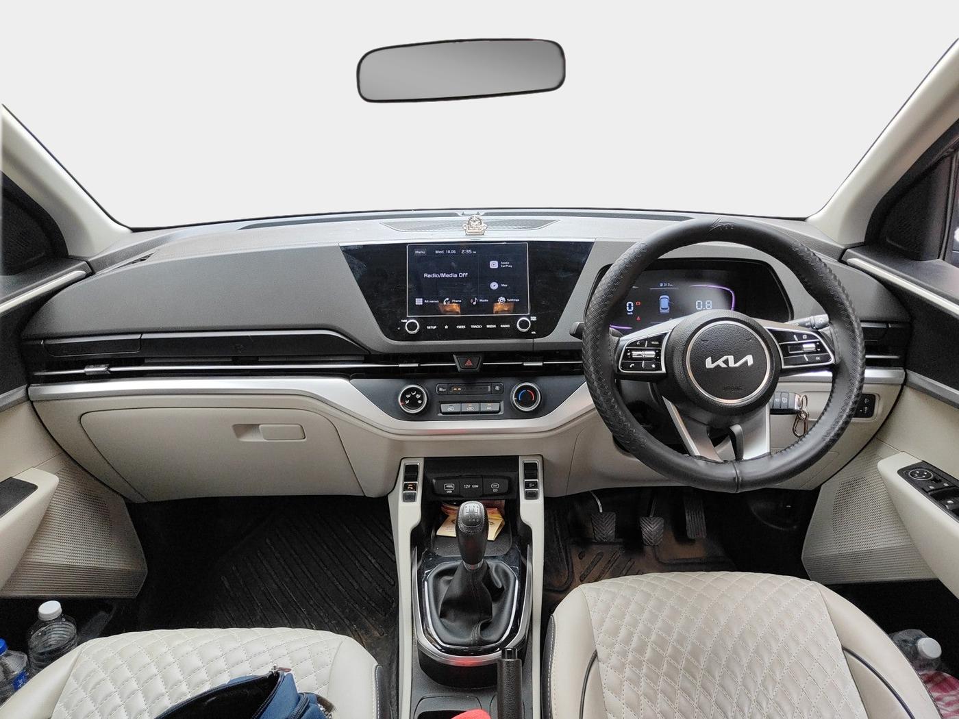 2023 KIA CARENS PRESTIGE 1.5 PETROL 7 STR, Petrol, Manual, 26,195 km, interior