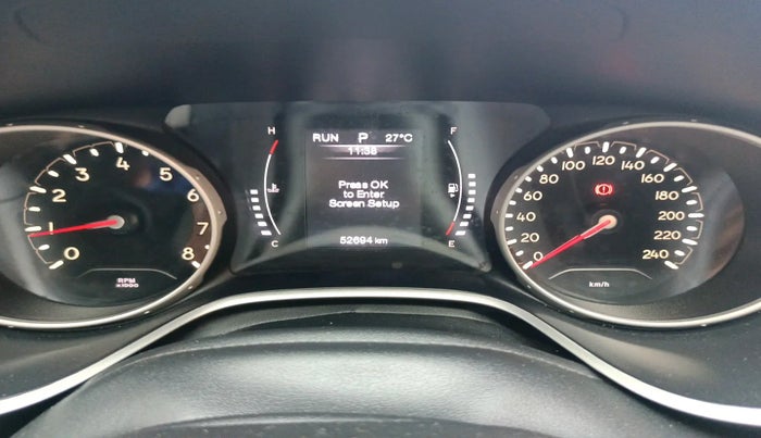 2018 Jeep Compass LIMITED (O) 1.4 PETROL AT, Petrol, Automatic, 52,694 km, interior