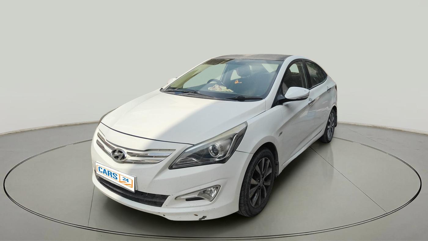 2017 Hyundai Verna 1.6 VTVT SX AT, Petrol, Automatic, 96,777 km, exterior