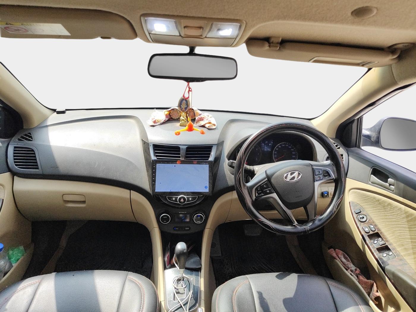 2017 Hyundai Verna 1.6 VTVT SX AT, Petrol, Automatic, 96,777 km, interior