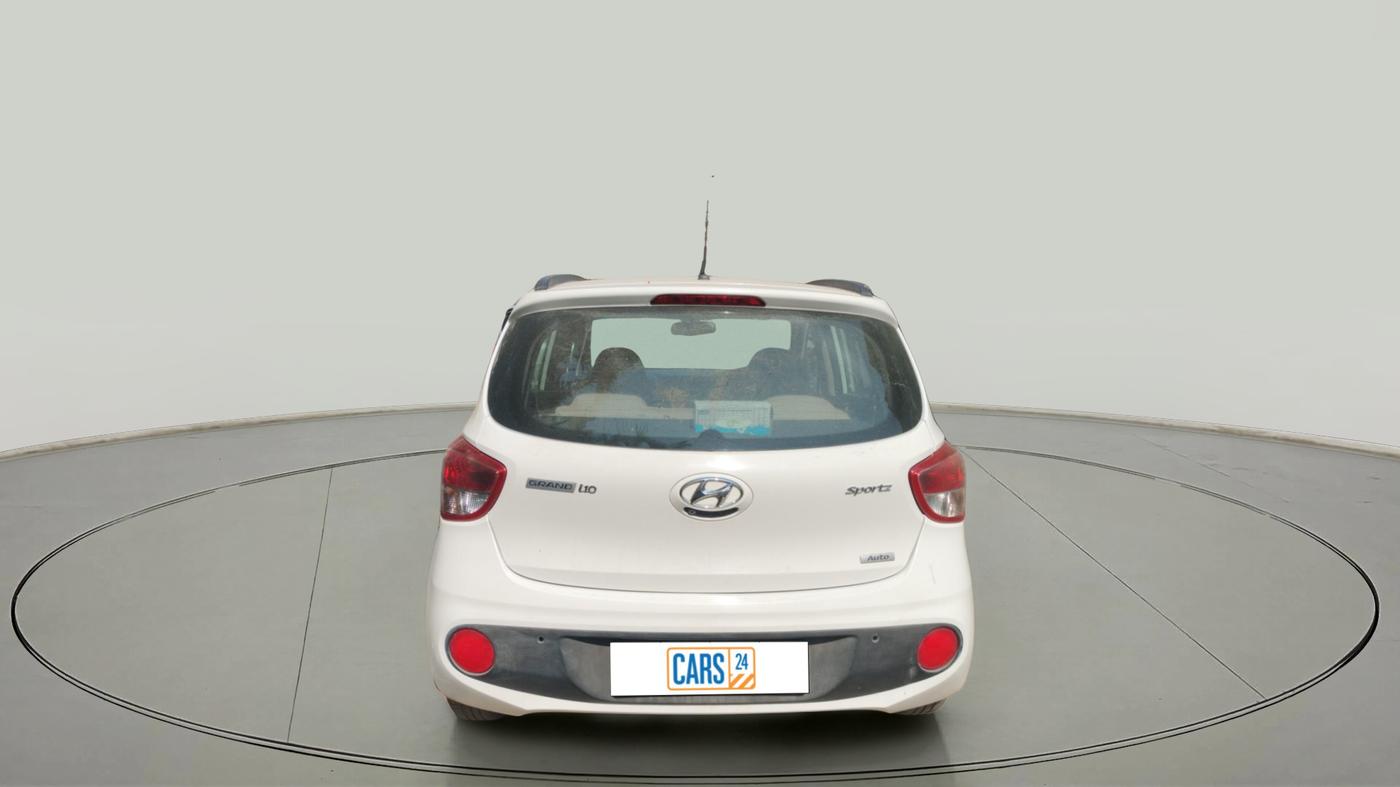 2017 Hyundai Grand i10 SPORTZ (O) AT 1.2 KAPPA VTVT, Petrol, Automatic, 25,847 km, exterior