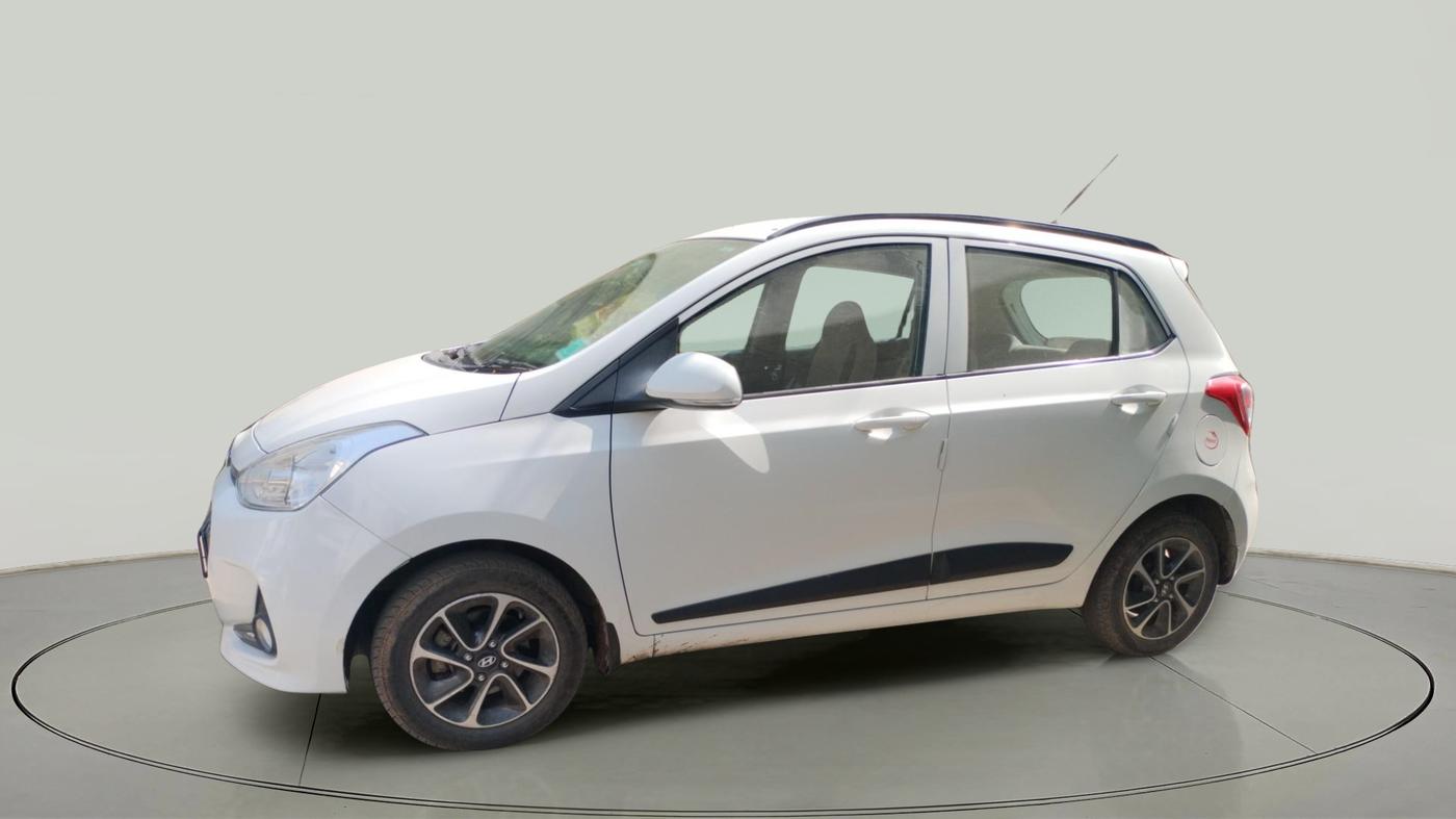 2017 Hyundai Grand i10 SPORTZ (O) AT 1.2 KAPPA VTVT, Petrol, Automatic, 25,847 km, exterior