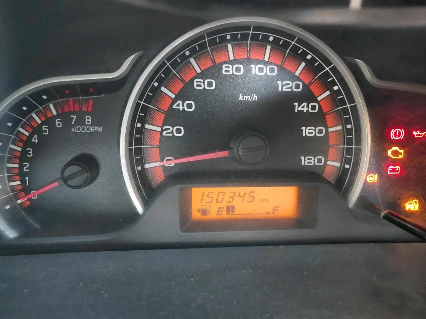 2015 Maruti Alto K10 VXI, CNG, Manual, 1,50,345 km, interior