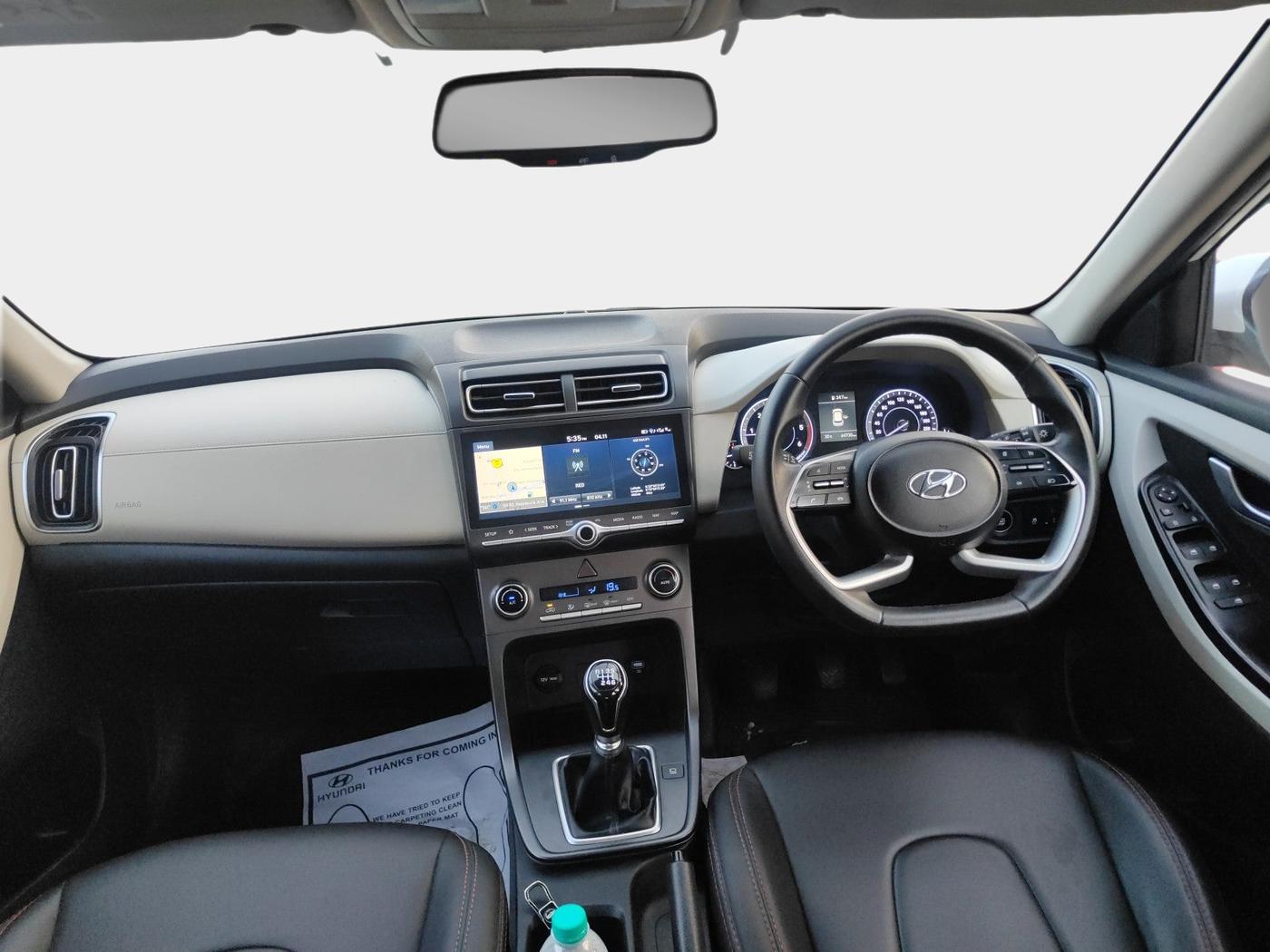 2022 Hyundai Creta SX 1.5 DIESEL, Diesel, Manual, 64,738 km, interior