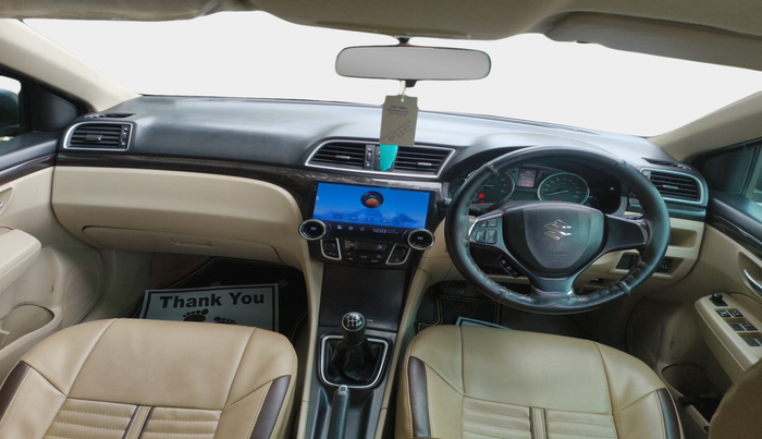 2017 Maruti Ciaz DELTA 1.4 MT PETROL, Petrol, Manual, 64,962 km, interior