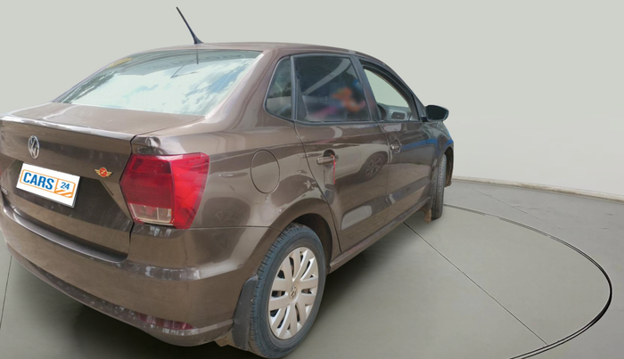 2017 Volkswagen Ameo COMFORTLINE 1.2L, Petrol, Manual, 1,55,124 km, exterior