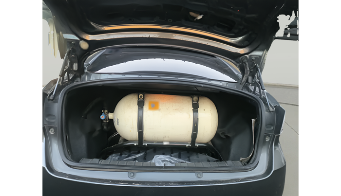 2023 Tata TIGOR XZ PLUS CNG, Petrol, Manual, 80,451 km, exterior