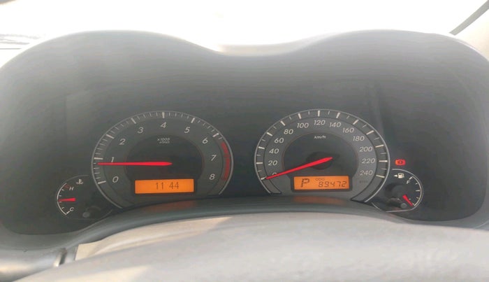 2011 Toyota Corolla Altis VL AT PETROL, Petrol, Automatic, 89,472 km, interior