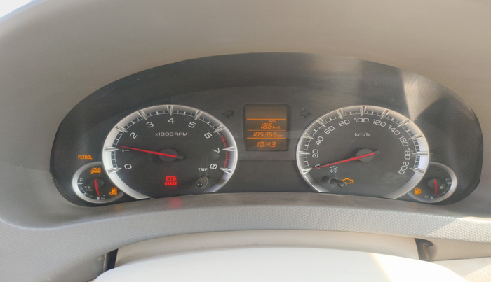 2015 Maruti Ertiga VXI CNG, Petrol, Manual, 1,05,365 km, interior