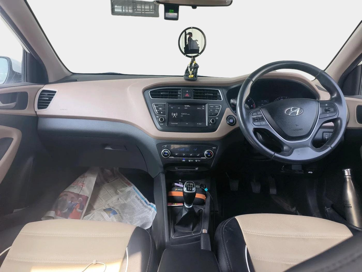 2019 Hyundai Elite i20 ASTA 1.4 CRDI (O), Diesel, Manual, 69,163 km, interior