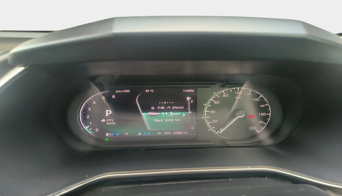 2021 Tata Harrier XZA PLUS 2.0L, Diesel, Automatic, 63,383 km, interior