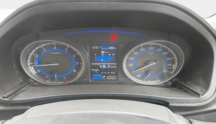 2020 Toyota Glanza G, Petrol, Manual, 76,256 km, interior