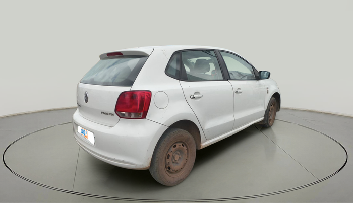 2012 Volkswagen Polo TRENDLINE 1.2L DIESEL, Diesel, Manual, 1,66,875 km, exterior