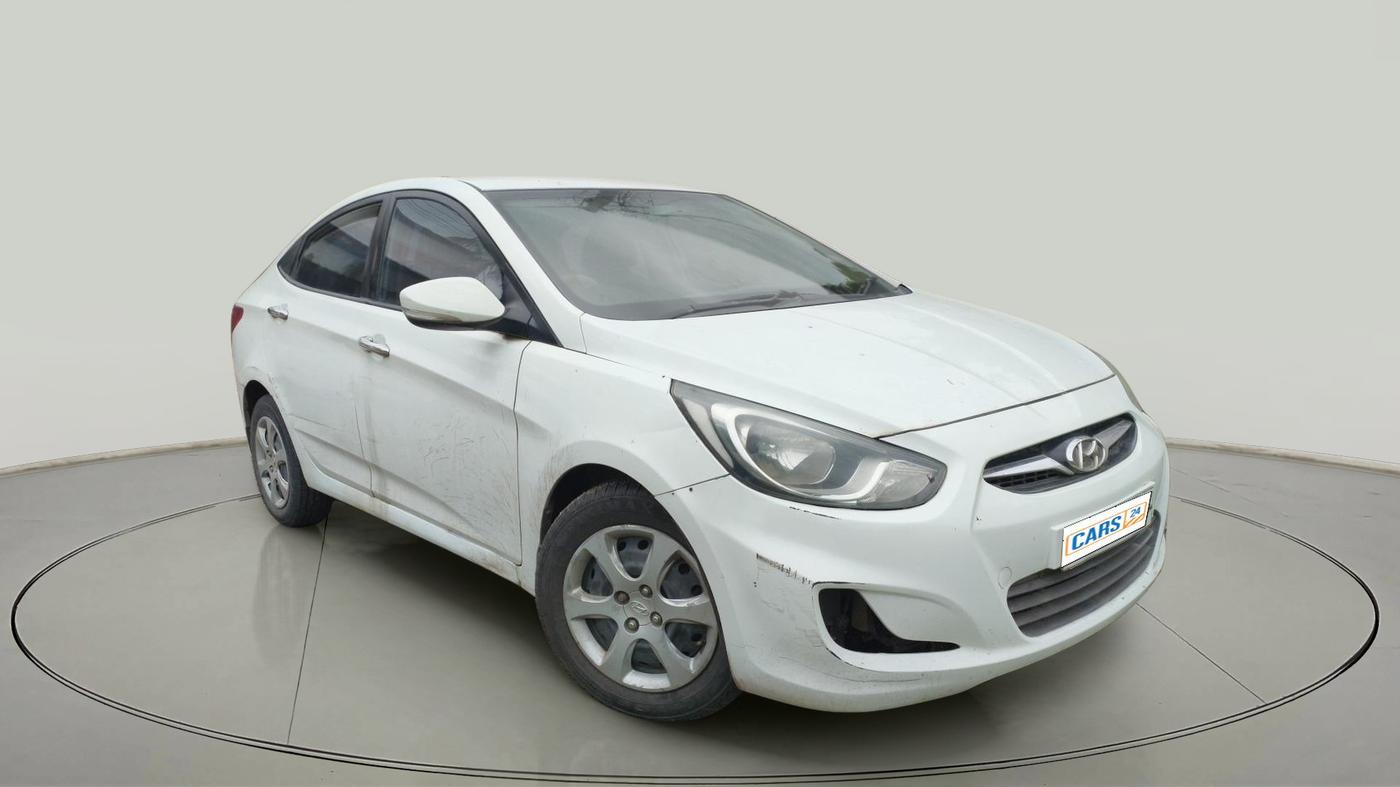 2013 Hyundai Verna FLUIDIC 1.4 VTVT, Petrol, Manual, 99,166 km, exterior