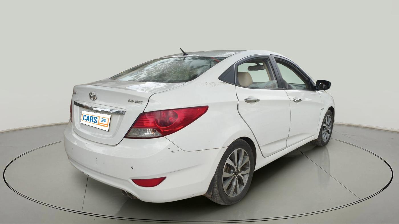 2014 Hyundai Verna FLUIDIC 1.6 VTVT SX OPT, Petrol, Manual, 86,116 km, exterior