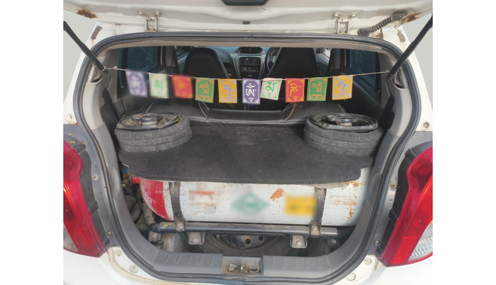 2013 Maruti Alto 800 LXI CNG, Petrol, Manual, 1,05,147 km, exterior