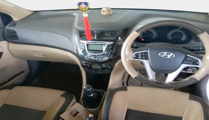 2012 Hyundai Verna FLUIDIC 1.6 CRDI SX, Diesel, Manual, 1,54,176 km, interior