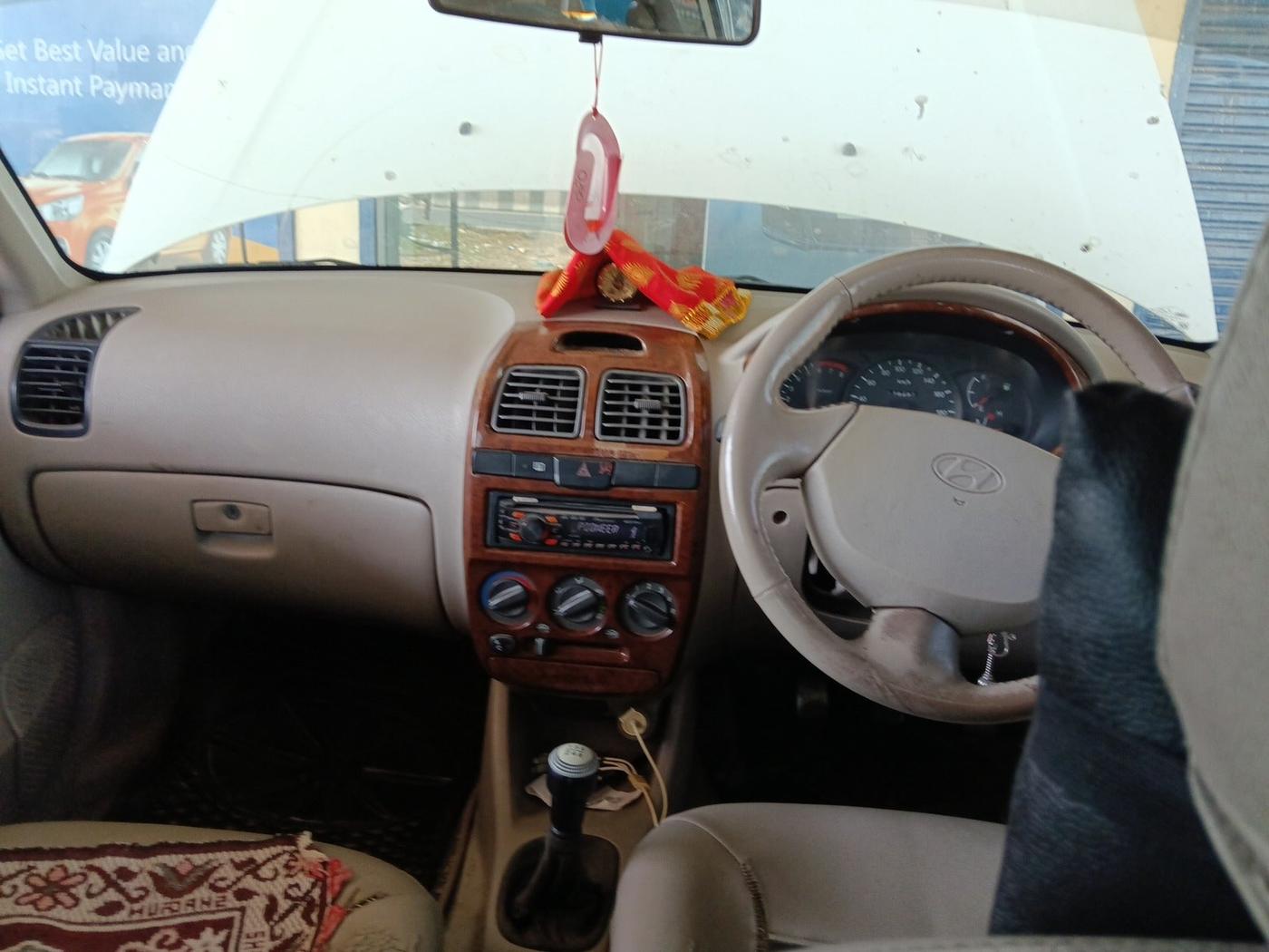 2010 Hyundai Accent EXECUTIVE, Petrol, Manual, 1,80,000 km, interior