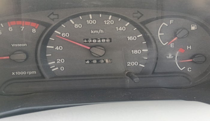 2010 Hyundai Accent EXECUTIVE, Petrol, Manual, 1,78,486 km, interior