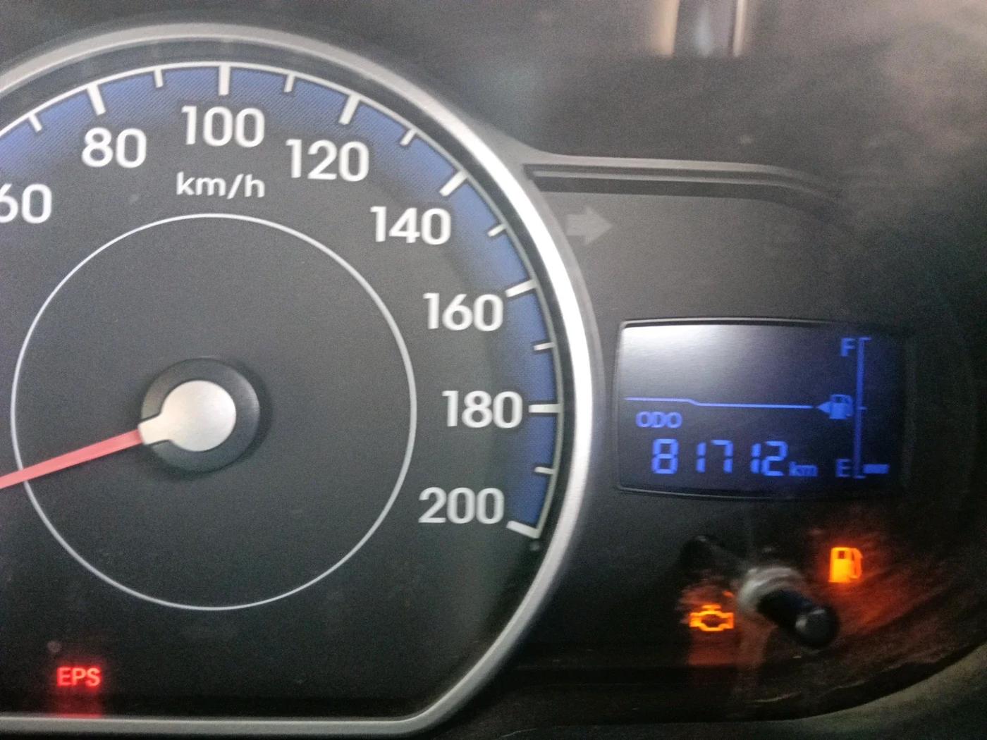 2013 Hyundai i10 MAGNA 1.1, CNG, Manual, 81,712 km, interior