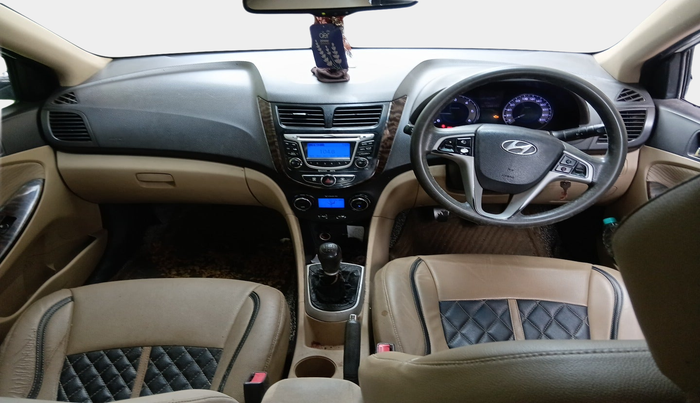 2012 Hyundai Verna FLUIDIC 1.6 CRDI SX, Diesel, Manual, 1,24,417 km, interior