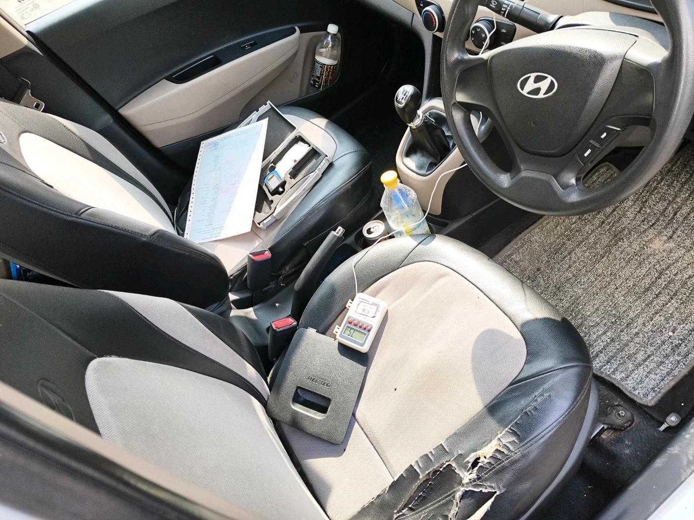 2013 Hyundai Grand i10 SPORTZ 1.2 KAPPA VTVT, Petrol, Manual, 81,357 km, interior