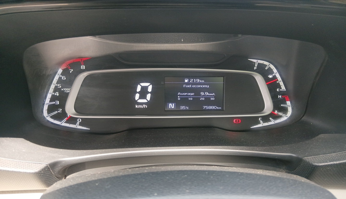 2022 KIA SONET HTX ANNIVERSARY EDITION 1.0 IMT, Petrol, Manual, 75,880 km, interior