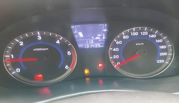 2013 Hyundai Verna FLUIDIC 1.4 CRDI EX, Diesel, Manual, 1,31,439 km, interior