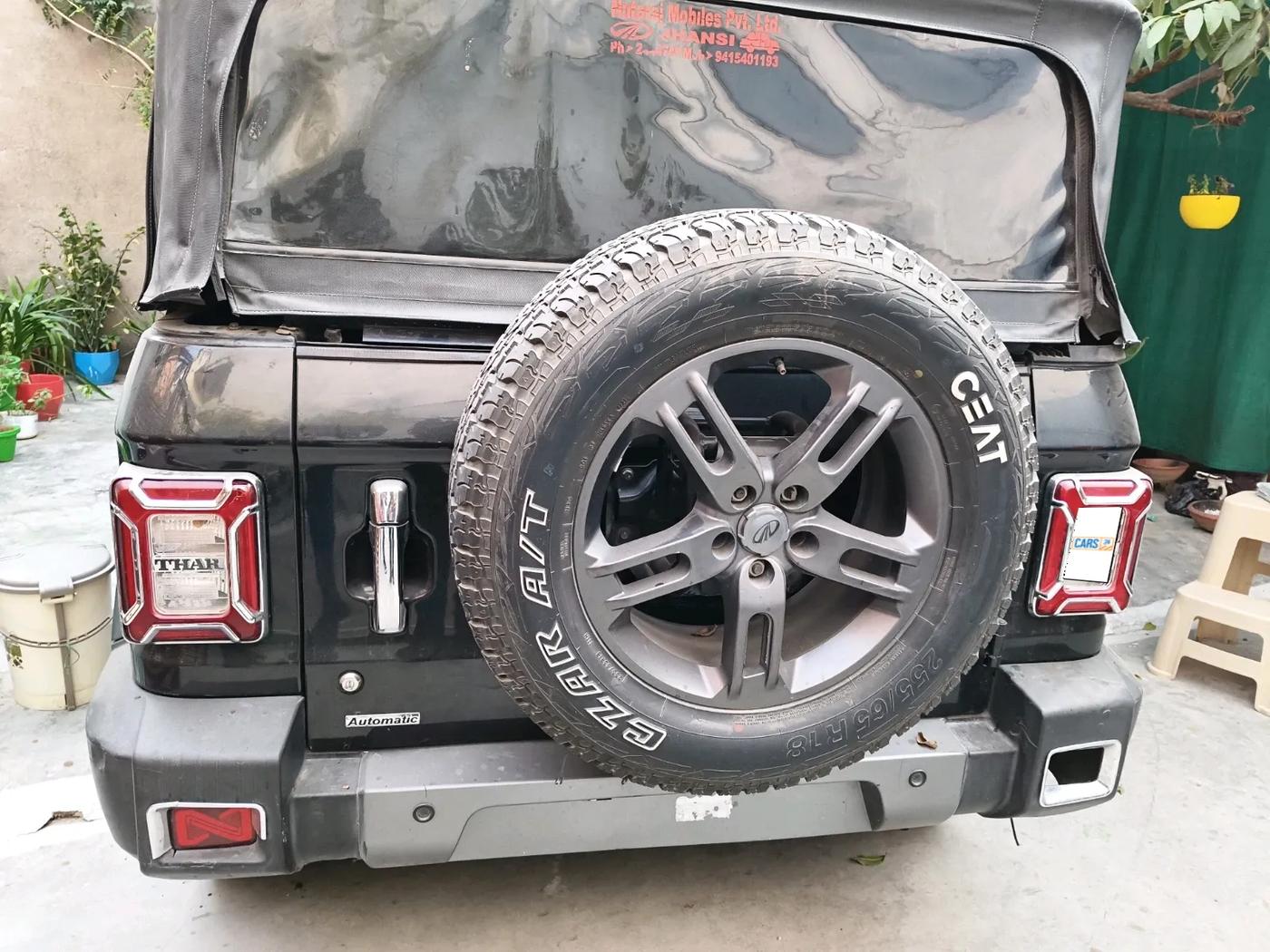 2021 Mahindra Thar LX D 4WD AT CONVERTIBLE, Diesel, Automatic, 46,838 km, exterior