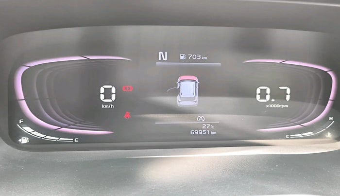 2023 KIA CARENS LUXURY PLUS IMT 1.5 DIESEL IMT, Diesel, Manual, 69,951 km, interior