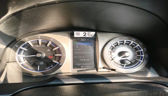 2021 Toyota Innova Crysta 2.7 VX 7 STR, Petrol, Manual, 81,702 km, interior