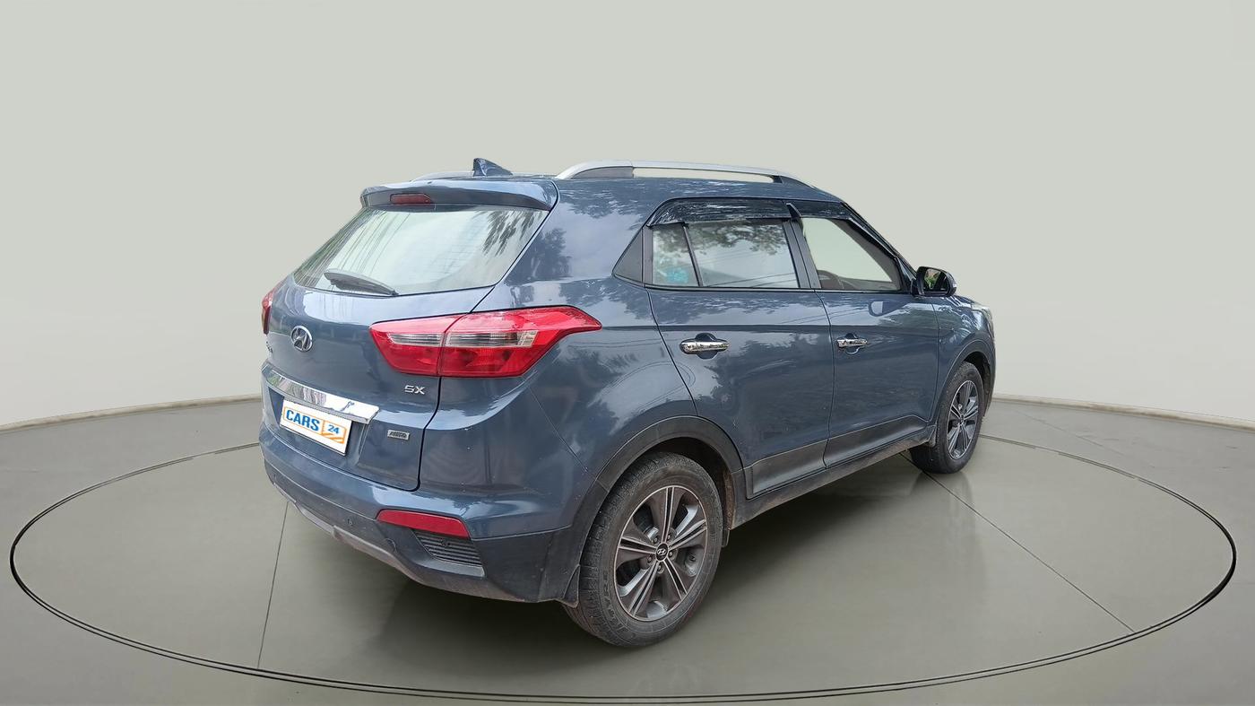 2017 Hyundai Creta SX PLUS AT 1.6 DIESEL, Diesel, Automatic, 1,16,043 km, exterior