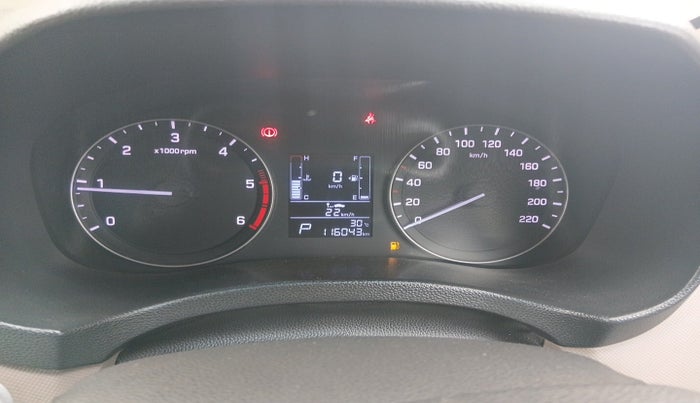 2017 Hyundai Creta SX PLUS AT 1.6 DIESEL, Diesel, Automatic, 1,16,043 km, interior