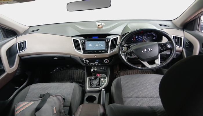 2017 Hyundai Creta SX PLUS AT 1.6 DIESEL, Diesel, Automatic, 1,16,043 km, interior