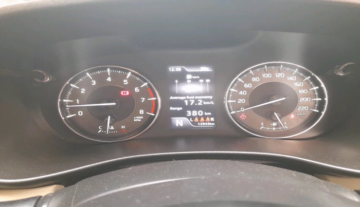 2024 Toyota Glanza V AMT, Petrol, Automatic, 12,943 km, interior