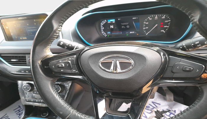 2022 Tata NEXON EV XZ PLUS DARK EDITION, Electric, Automatic, 28,248 km, interior