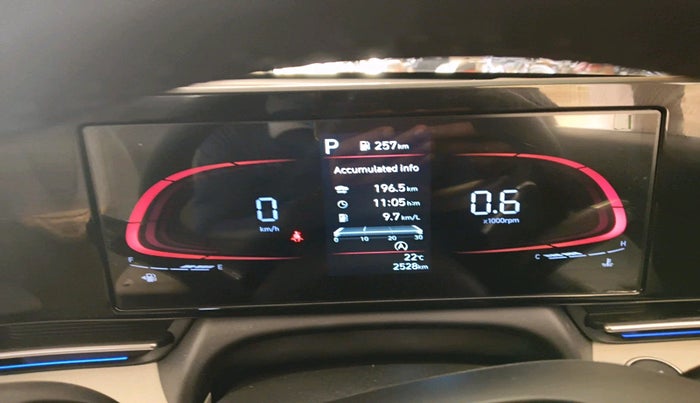 2025 Hyundai Verna  SX 1.5 MPI IVT, Petrol, Automatic, 2,528 km, interior