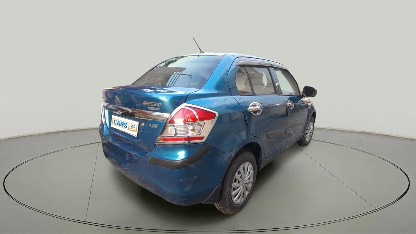 2013 Maruti Swift Dzire LXI, Petrol, Manual, 1,71,465 km, exterior