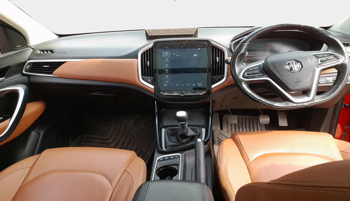 2021 MG HECTOR PLUS SHARP 1.5 PETROL TURBO HYBRID MT 6-STR, Petrol, Manual, 59,359 km, interior