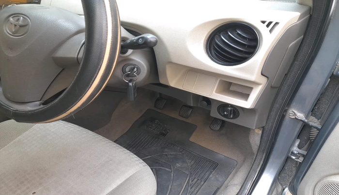 2014 Toyota Etios G, Petrol, Manual, 88,276 km, interior