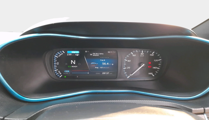 2022 Tata NEXON EV XZ PLUS DARK EDITION, Electric, Automatic, 28,137 km, interior